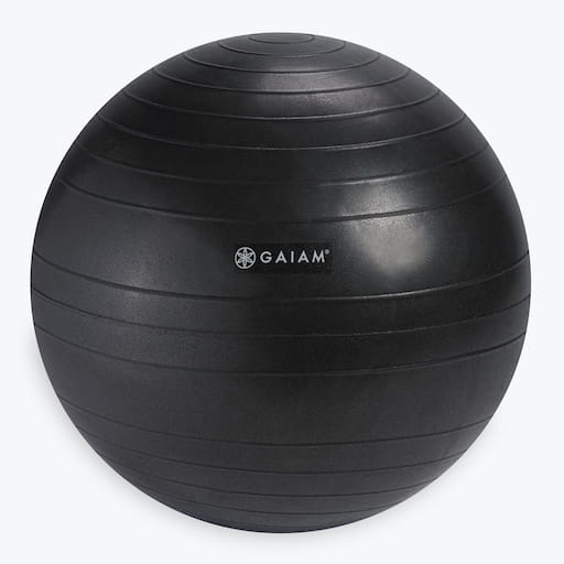 Krzesło GAIAM – terapeutyczne z piłką i oparciem Inne akcesoria