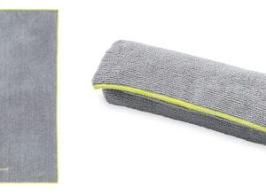 Ręcznik mały do jogi GAIAM – SZARY 76cm Ręczniki do jogi