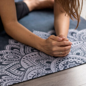 Mata do jogi Yoga Design Lab – MANDALA SAPPHIRE – 3,5mm Maty do jogi Combo 3,5 mm