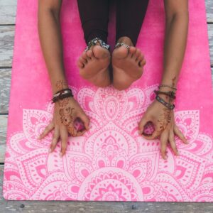 Mata do jogi Yoga Design Lab – MANDALA ROSE 1,5mm Maty do jogi