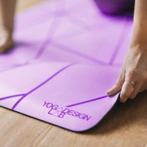 Mata do jogi Yoga Design Lab Infinity – GEO LAVENDER 5mm Infinity