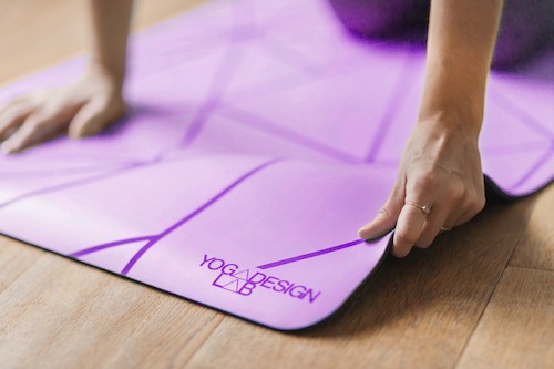 Mata do jogi Yoga Design Lab Infinity – GEO LAVENDER 5mm Infinity