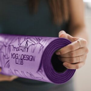 Mata do jogi Yoga Design Lab Infinity – Aadrika LAVENDER 5mm Infinity