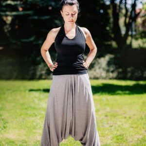 Spodnie do jogi – MUSKAAN  METAL Spodnie damskie sportowe