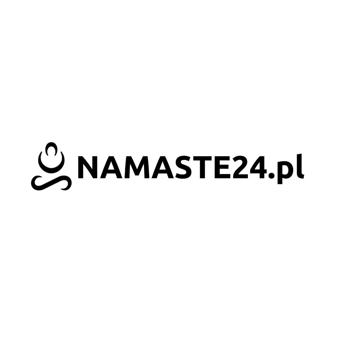 Logo sklepu z akcesoriami do jogi Namaste24.pl