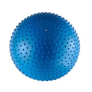 Piłka gimnastyczna z wypustkami BODY SCULPTURE- BLUE 65 CM Akcesoria