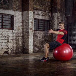 Piłka gimnastyczna do jogi REEBOK – RED 75cm Piłki i koła do jogi