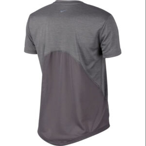Koszulka damska Nike W Miler Top SS szara AJ8121 056 Topy i bluzy