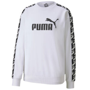 Bluza damska Puma Amplified Crew Sweat TR biała 582022 02 Bluzy damskie