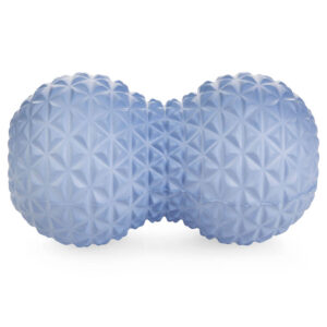 Podwójna piłkeczka do masażu Spokey Erna niebieska 928904 Fitness