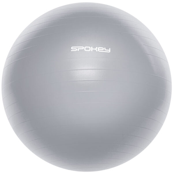 Piłka gimnastyczna Spokey Fitball III 65 cm szara 921021 Fitness