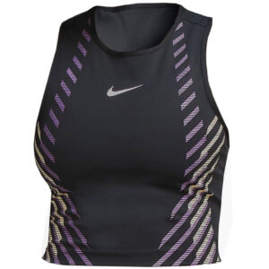 Koszulka damska Nike Top Runway GX Women czarna CU3222 010 Topy i bluzy