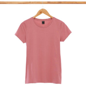 Koszulka damska Outhorn ciemny róż HOL21 TSD600 53S Topy i bluzy