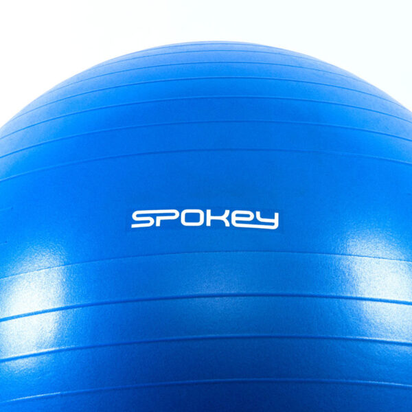Piłka gimnastyczna Spokey Fitball III 65cm niebieska 920937 Fitness