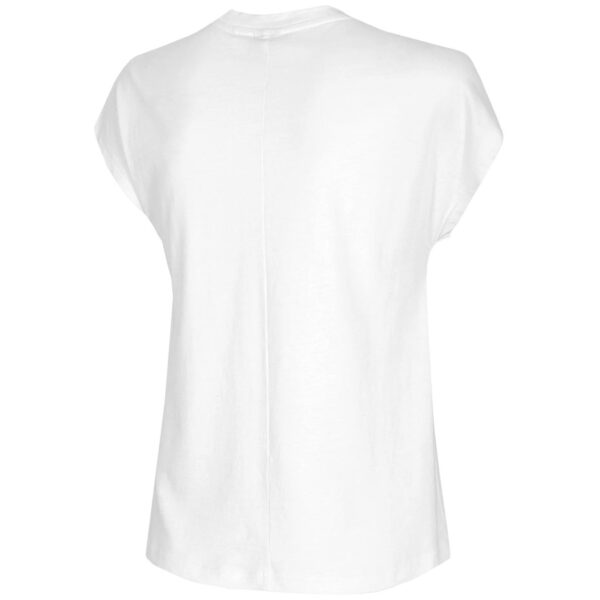 Koszulka damska 4F biała H4L21 TSD038 10S Topy i bluzy