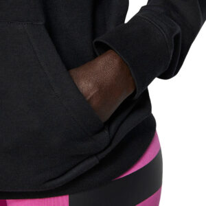 Bluza damska Nike Essentials Hoodie Po Flc czarna BV4124 010 Bluzy damskie