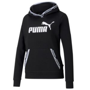 Bluza damska Puma Amplified Hoodie TR czarna 585910 01 Bluzy damskie