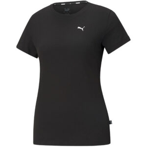 Koszulka damska Puma ESS Small Logo Tee czarna 586776 51 Topy i bluzy
