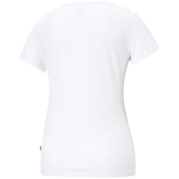 Koszulka damska Puma ESS Small Logo Tee biała 586776 52 Koszulka damska