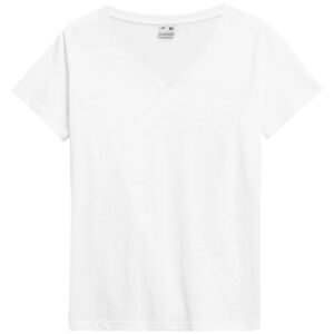 Koszulka damska 4F biała NOSH4 TSD352 10S Koszulka damska