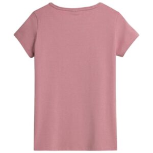 Koszulka damska 4F jasny róż NOSH4 TSD350 56S Topy i bluzy