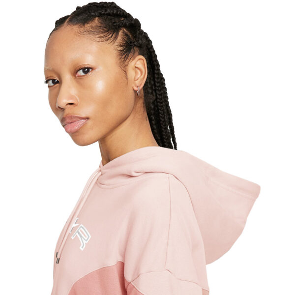 Bluza damska Nike Nsw Air Flecee GX Hoodie różowa DD5417 601 Bluzy damskie