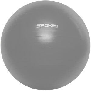 Piłka gimnastyczna Spokey Fitball 55 cm GY szara 929870 Fitness