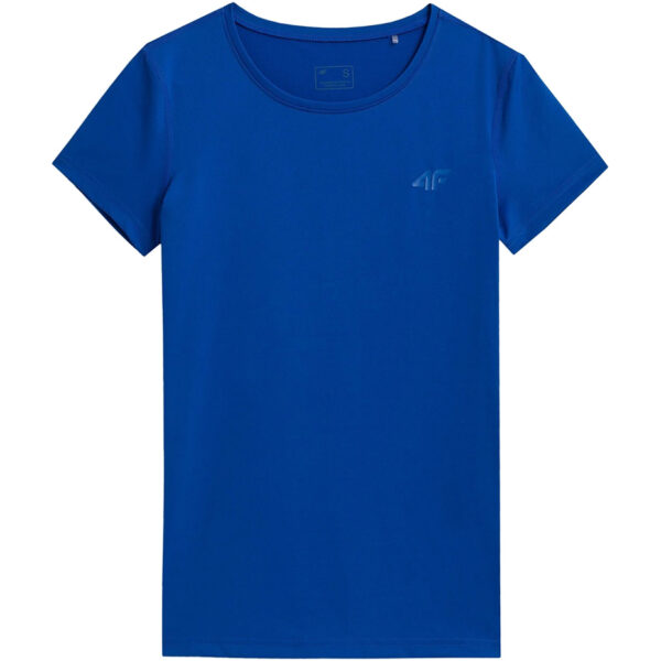 Koszulka damska funkcyjna 4F kobalt H4L22 TSDF352 36S Topy i bluzy