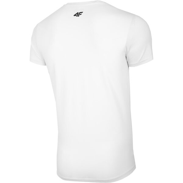Koszulka męska 4F biała NOSH4 TSM005 10S Koszulki męskie