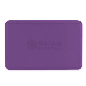 Klocek do jogi GAIAM – SLIM Purple Klocki do jogi