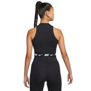 Koszulka damska Nike Sportswear czarna DQ9315 010 Topy i bluzy