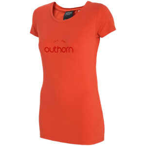 Koszulka damska Outhorn ciemna czerwień HOZ20 TSD626 61S Koszulka damska