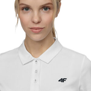 Koszulka damska funkcyjna 4F biała H4L21 TSDF080 10S Koszulka damska