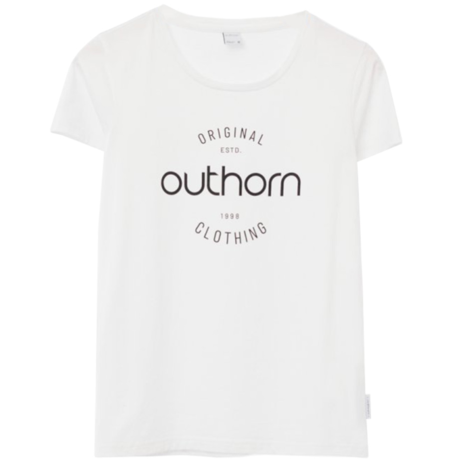 Koszulka damska Outhorn biała HOL21 TSD606A 10S Koszulka damska