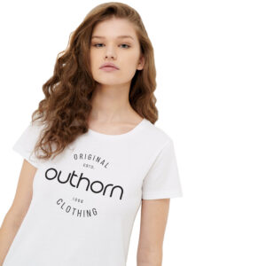 Koszulka damska Outhorn biała HOL21 TSD606A 10S Koszulka damska