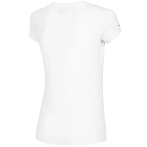 Koszulka damska 4F biała H4L21 TSD061 10S Topy i bluzy