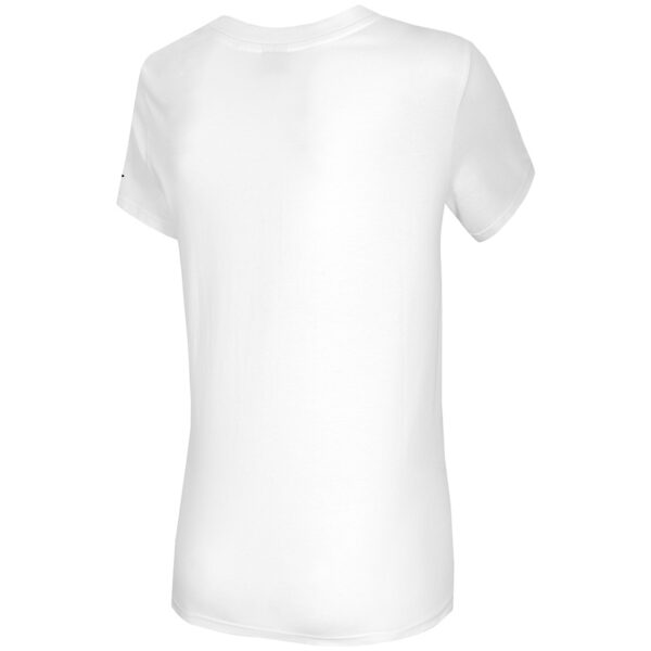 Koszulka damska 4F biały H4L21 TSD018 10S Koszulka damska