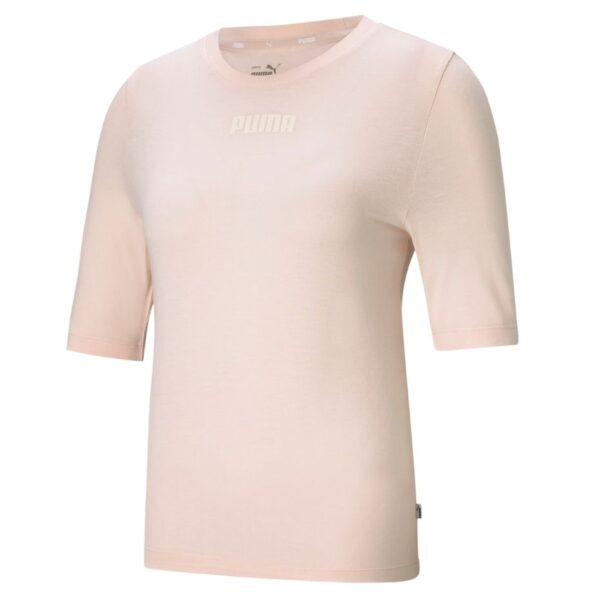 Koszulka damska Puma Modern Basics Tee Cloud różowa 585929 27 Koszulka damska