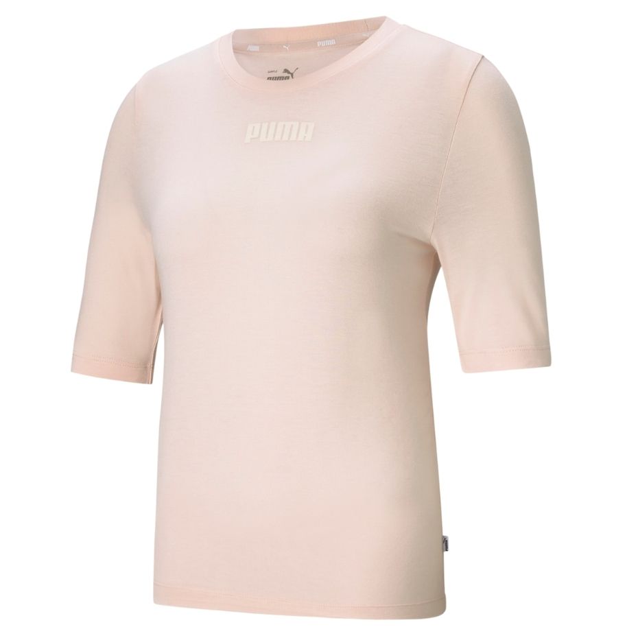Koszulka damska Puma Modern Basics Tee Cloud różowa 585929 27 Koszulka damska