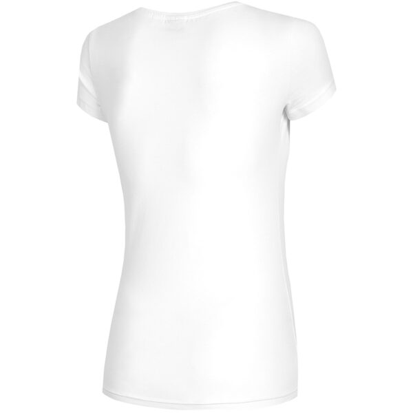 Koszulka damska 4F biała H4L21 TSD033 10S Koszulka damska