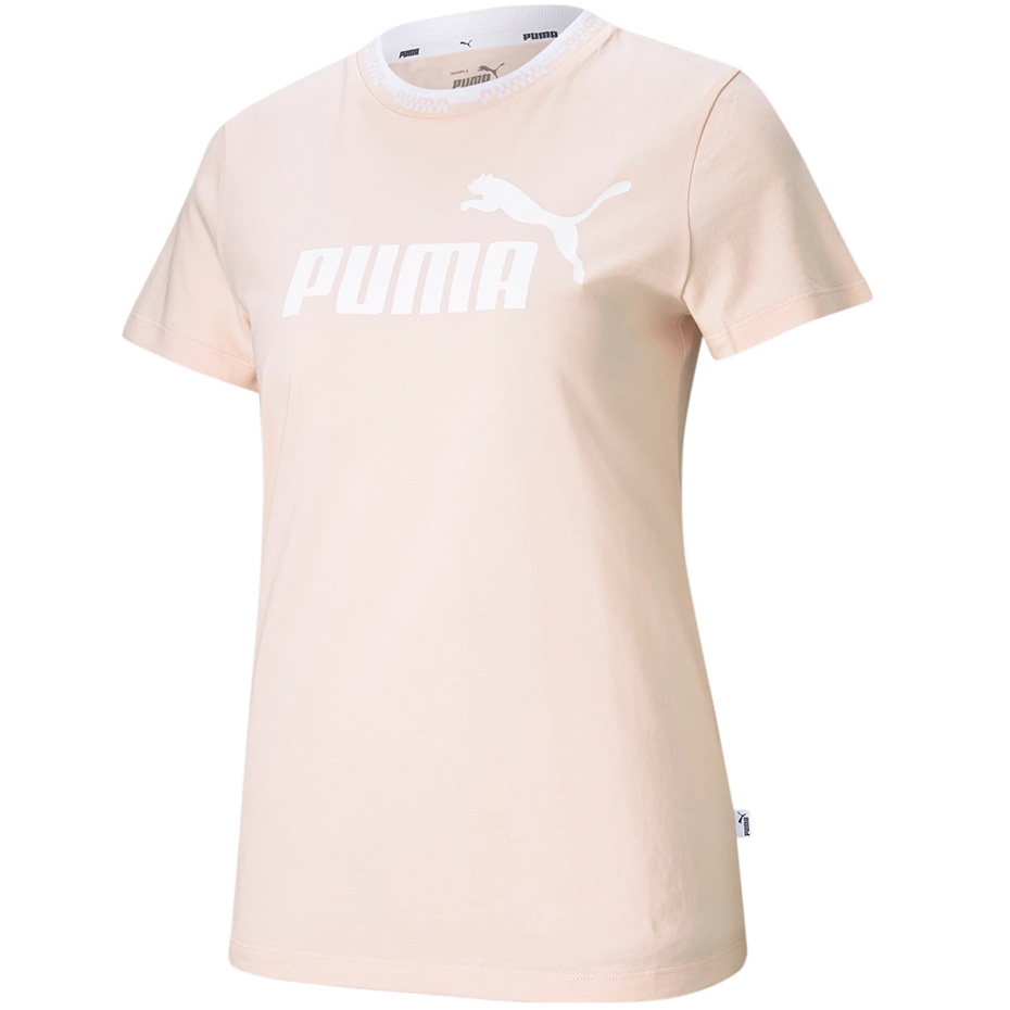 Koszulka damska Puma Amplified Graphic Tee jasnoróżowa 585902 27 Topy i bluzy