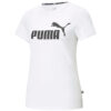 Koszulka damska Puma Amplified Graphic Tee biała 585902 02 Koszulka damska