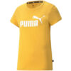 Koszulka damska Puma ESS+ Metallic Logo Tee różowa 586890 36 Topy i bluzy