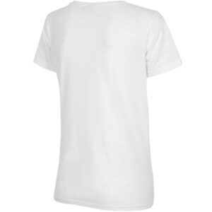 Koszulka damska 4F biała H4L22 TSD352 10S Topy i bluzy