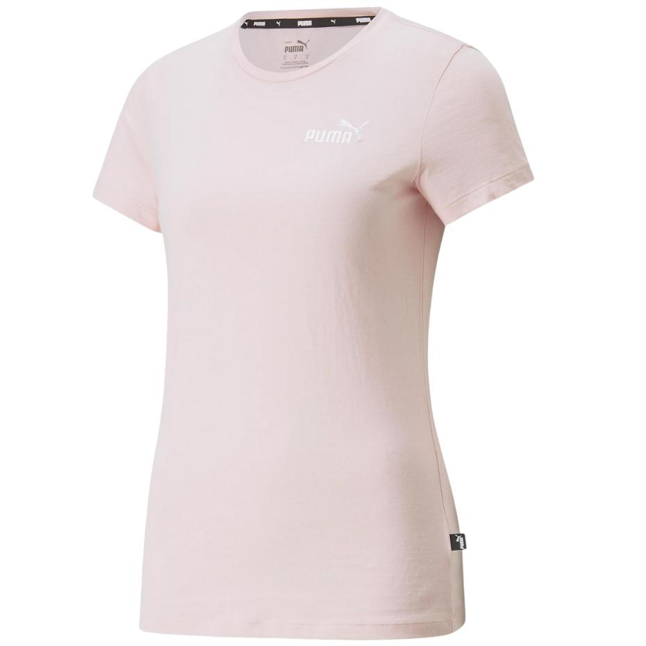 Koszulka damska Puma ESS+ Embroidery Tee różowa 848331 82 Koszulka damska