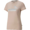 Koszulka damska Puma ESS + Embroidery różowa 848331 47 Koszulka damska