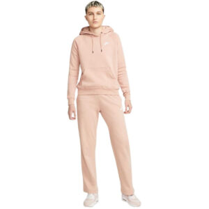 Bluza damska Nike Nsw Essential Flecee PO Hoodie różowa BV4124 609 Bluzy damskie