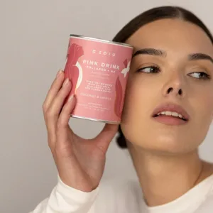 Pink Drink Kolagen + HA + Ashwagandha Beauty Latte Akcesoria do jogi twarzy