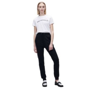 Spodnie Karl Lagerfeld Logo Tape Sweat Pants W 221W1054 Spodnie do jogi